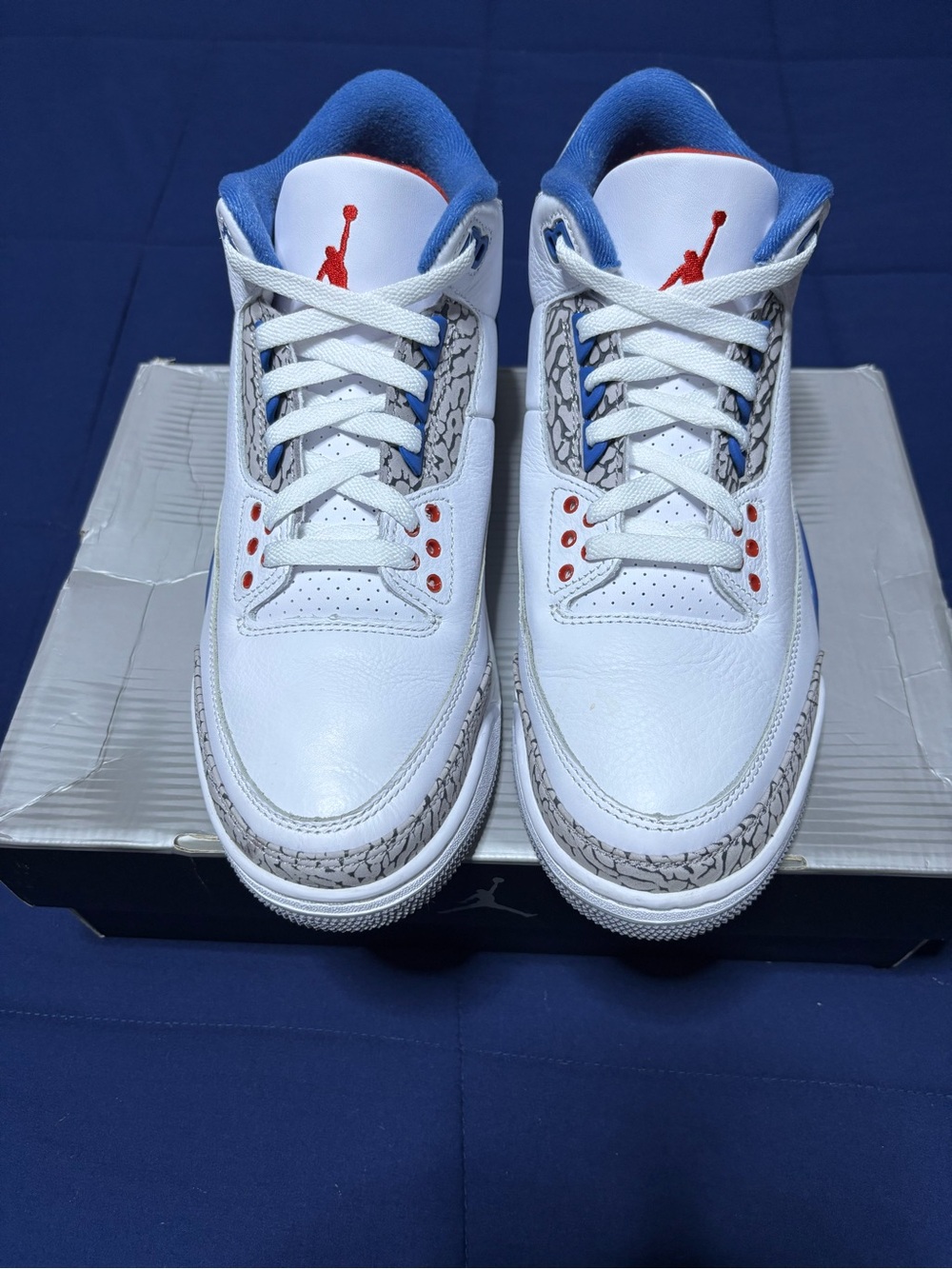 Jordan 3 Retro True Blue 2026 Size 9.5